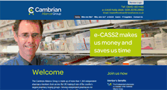 Desktop Screenshot of cambrianalliance.co.uk